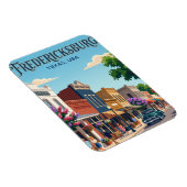Fredericksburg USA Magnet (Rechte Seite)