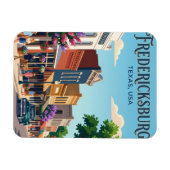 Fredericksburg USA Magnet (Horizontal)