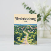 Fredericksburg USA Postkarte (Stehend Vorderseite)