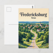 Fredericksburg USA Postkarte (Vorne/Hinten)