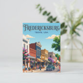 Fredericksburg USA Postkarte (Stehend Vorderseite)