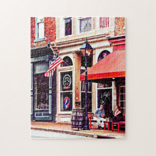 Fredericksburg VA - Außencafé Puzzle