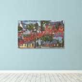 Fredericksburg, Virginia - Große Briefszenen Leinwanddruck (Insitu (Holzboden))