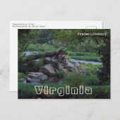 Fredericksburg Virginia Postkarte (Vorne/Hinten)