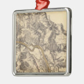 Fredericksburg, Virginia Silbernes Ornament (Links)