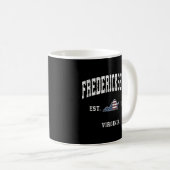 Fredericksburg Virginia Va Kaffeetasse (VorderseiteRechts)