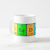Frederico Periodenname Tasse (Vorderseite Links)
