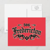 Fredericton 506 postkarte (Vorne/Hinten)
