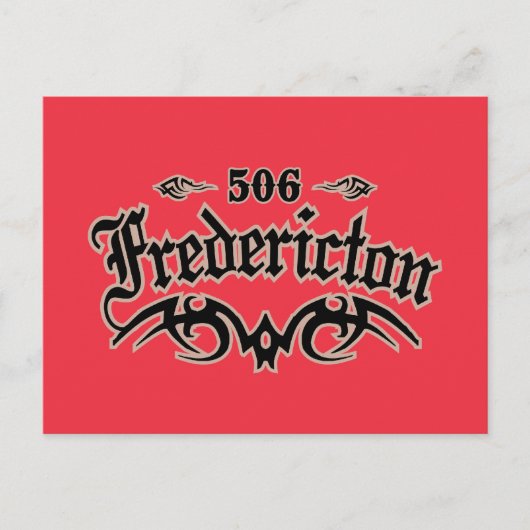 Fredericton 506 postkarte (Vorderseite)