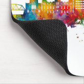 Fredericton Canada Skyline Mousepad (Ecke)