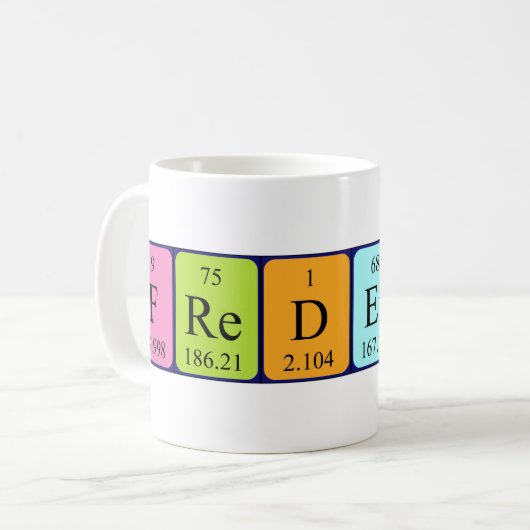 Frederik Periodenname Tasse (Vorderseite Links)