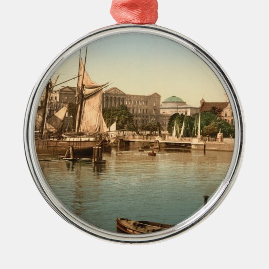 Frederiksborg-Schloss II, Hillerod, Dänemark Silbernes Ornament (Vorne)