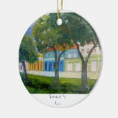 , Frederiksted, St. Croix Keramik Ornament (Links)
