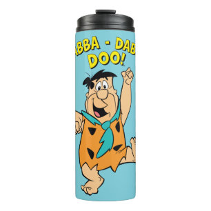 FredFlintstone Yabba-Dabba Doo! Thermosbecher