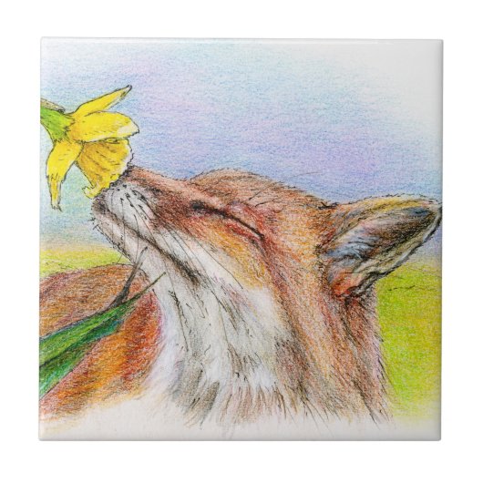 FredFox Fliese (Vorderseite)