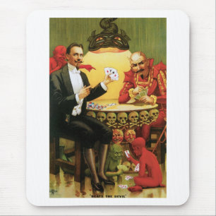 Fredrik der Große ~ Magier Vintage-Zauberkunst Mousepad