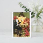 Fredrik The Great ~ Magician Vintag Magic Act Postkarte (Stehend Vorderseite)