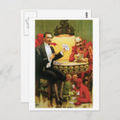 Fredrik The Great ~ Magician Vintag Magic Act Postkarte (Vorne/Hinten)