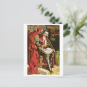 Fredrik The Great ~ Vintager ZauberAct Postkarte (Stehend Vorderseite)