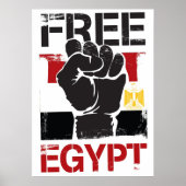 FREE ÄGYPT POSTER (Vorne)