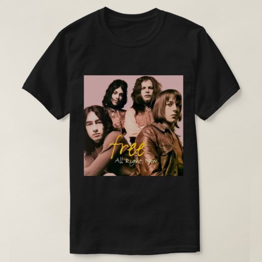 Free All Now Band Poster Classic T - Shirt (Design vorne)