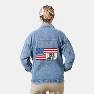 Free America Denimjacke Jeansjacke