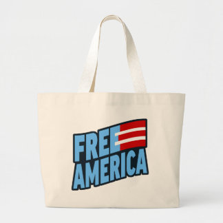 Free America Jumbo-Tasche Jumbo Stoffbeutel