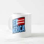 Free America Tasse (Vorderseite Links)