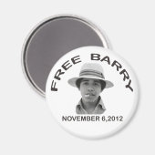 FREE BARRY Magnet (Vorderseite/Rückseite)