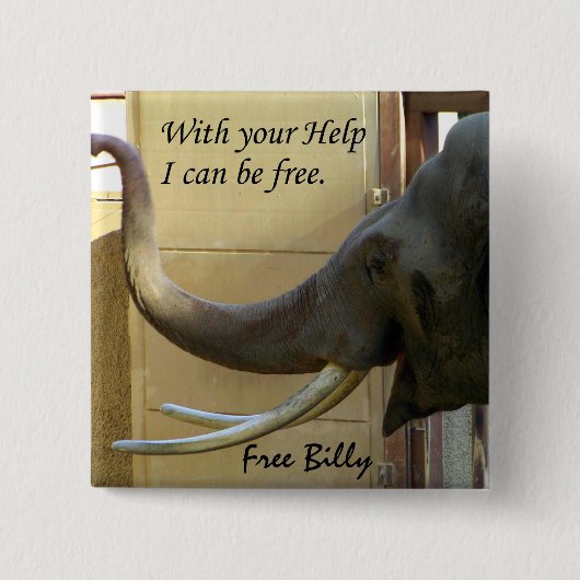 Free Billy the Elephabith_ Button (Vorderseite)