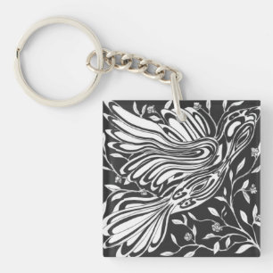 Free Bird Flight durch Rose und Thorns Schlüsselanhänger