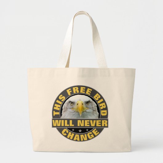 Free Bird Jumbo-Tasche Jumbo Stoffbeutel (Vorne)