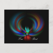 Free Bird Postkarte (Vorderseite)