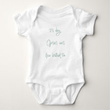 Free Birth Jersey | Funny Baby Bodysuit