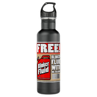 Free Blinker Fluid Mechanic Carguy Blinker Fluid Edelstahlflasche