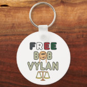 Free Bob Vylan Schlüsselanhänger (Vorderseite)