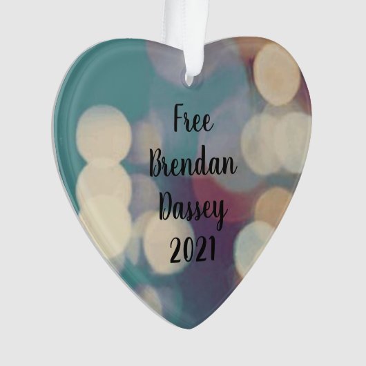 Free Brendan Dassey Ornament (Vorderseite)