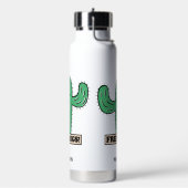 Free Cactus Hugs individuelle Name Trinkflasche (Links)