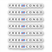 Free Congo Pack Aufkleber (Vorderseite)