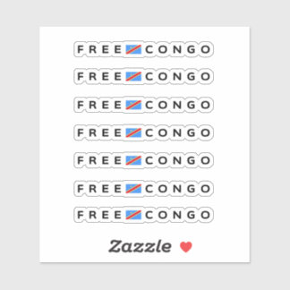 Free Congo Pack Aufkleber