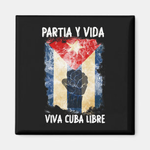 Free Cuby Resist S.o.s Cuby Flag Cubyn Vintag Men Magnet