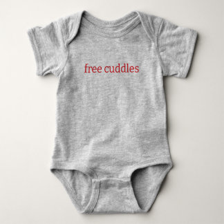 Free Cuddles One-Piece Baby Strampler
