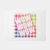 Free Day Wow - WOW WOW Mem Essential Fußmatte (Vorderseite)
