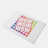 Free Day Wow - WOW WOW Mem Essential Fußmatte (Schrägansicht)