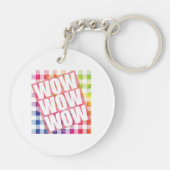 Free Day Wow - WOW WOW Mem Essential Schlüsselanhänger (Rückseite)