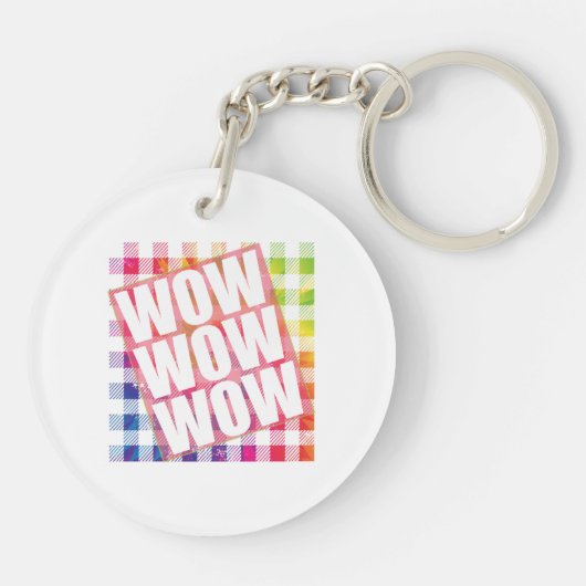 Free Day Wow - WOW WOW Mem Essential Schlüsselanhänger (Rückseite)