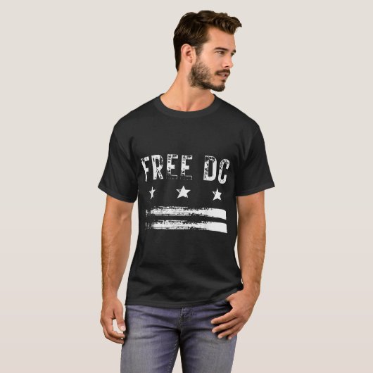 Free Dc Flag Usa For Men Women T-Shirt (Vorne ganz)