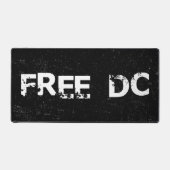 Free DC Washington DC Schreibtischunterlage (Vorderseite)