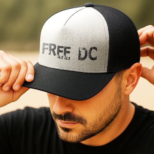 Free DC Washington DC Truckerkappe