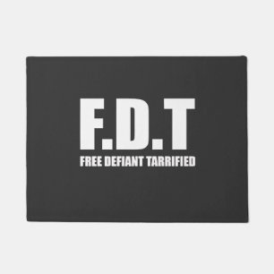 Free Defiant Tarrifs American Fußmatte